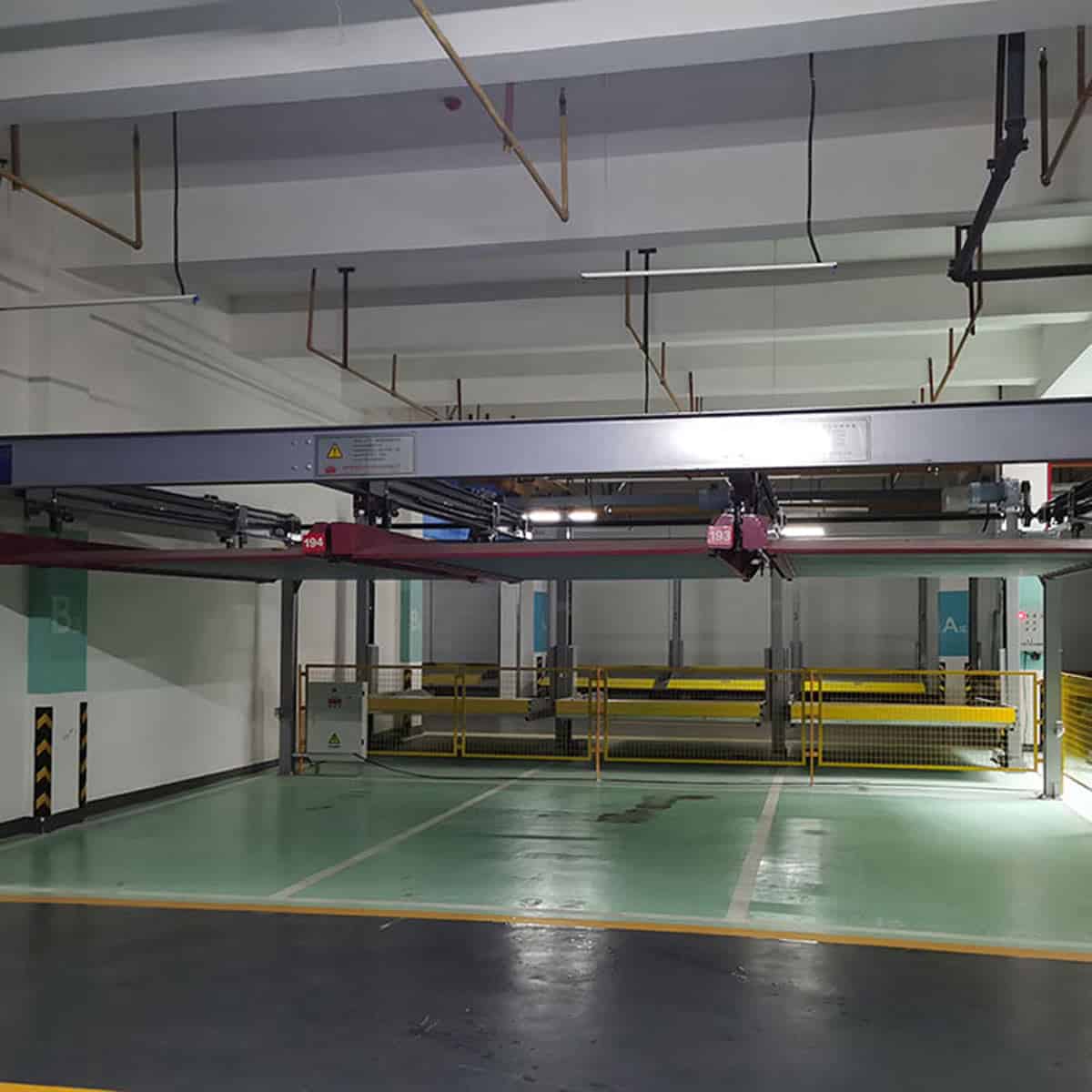 橫移立體停車場安裝